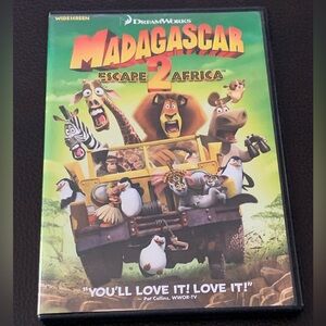 Madagascar: Escape 2 Africa (DVD, 2009, Widescreen) Animated Movie Cartoon